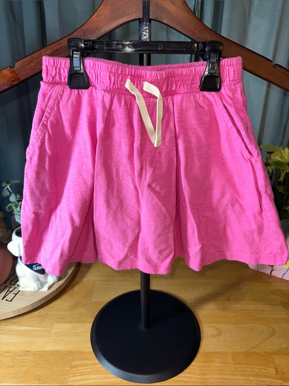 Spotted Zebra Girls' Pink Skort with Elastic Waist (Size 6-7) B306